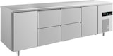 thumbnail of Gastro Kühltisch 2 Türen 4 Schubladen Umluftkühlung 2330x700x850mm 632l -2/+8°C