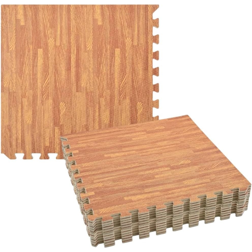 Suelo de espuma Puzzle 60x60cmx1cm Alfombra. Fácil Limpieza con Bordes incluidos Antideslizante