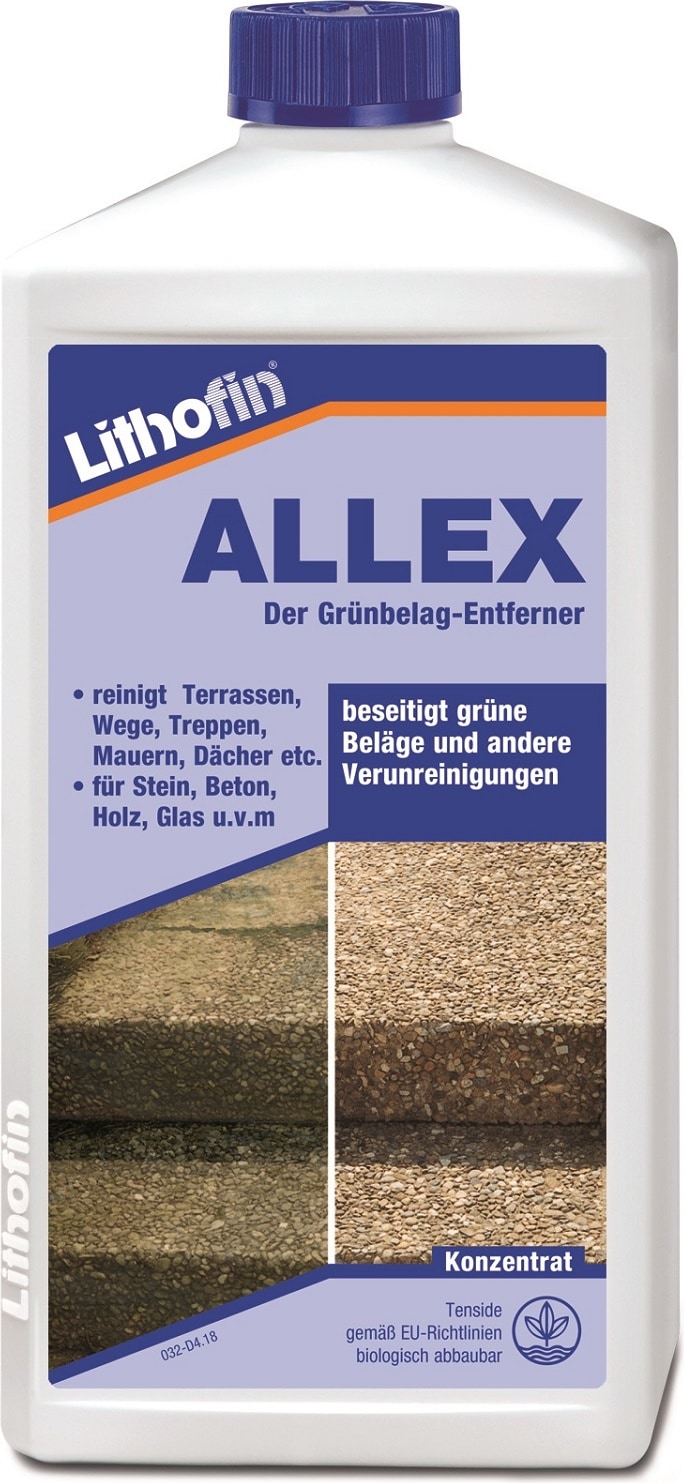 Lithofin ALLEX Grünbelagentferner - 1 Liter