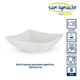thumbnail of San Ignacio VESSIA - Set de 6 Cuencos de porcelana Aperitivo 12 x 4cm