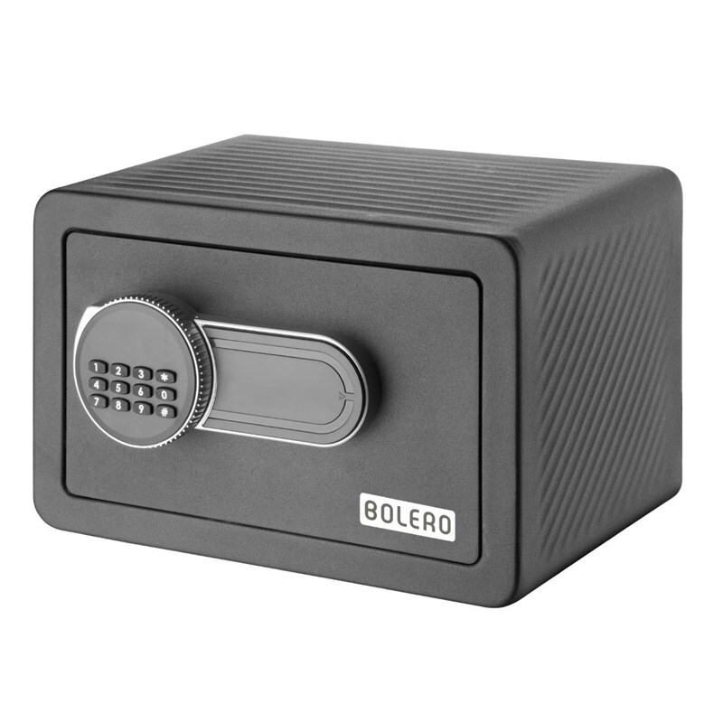 Bolero Standard Hotelsafe Schwarz 200x310x200mm