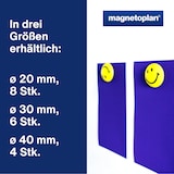 thumbnail of Smiley Magnete mittel 30mm 6St