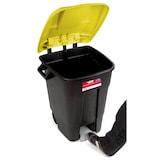 thumbnail of Eco Tayg Cubo de basura 120 L. NE/AM. C/Pedal