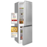 thumbnail of Exquisit Kühl-Gefrierkombination KGC232-60-E-040E silber | 173 l Nutzinhalt | Silber