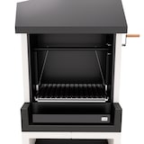 thumbnail of MF - Eingebauter Grill für Holz und Holzkohle, Modell KITAWAY OTTE ARGENTINA (Grau/Weiß - 84 x 63 x 192 cm) REF: T00644