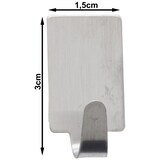 thumbnail of Wandhaken Hakengarderobe Garderobenhaken Kleiderhaken Selbstklebend 6 Stk. C840