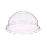 thumbnail of SET: Smoothie Cups 225ml + Deckel mit Loch - 800 Stück, transparentes recyceltes PET