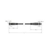 thumbnail of Turck Aktuator- u. Sensorleitung PKG4M-0.15-PSG4M/TXL 6625669
