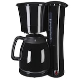 thumbnail of Exquisit Filterkaffemaschine KA 6502 sw | 2 Thermoskannen | 1x4 Filtergröße | 870 Watt | Abschaltautomatik |10 Tassen | Schwarz