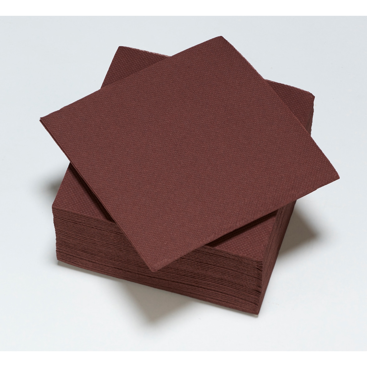 METRO Professional 50 serviettes microgaufrée 25x25 - Chocolat
