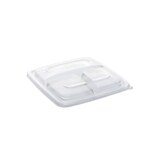 thumbnail of 150x Deckel, PP, klar, 3-geteilt, 230x230mm