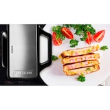 thumbnail of MPM MOP-45M Sandwichera Eléctrica para 4 Sandwiches Triangulares, Placas Antiadherentes, Temperatura Automática, Compacta, Acabado Acero Inox, 900W