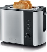thumbnail of Tostador Automático de 2 ranuras Severin AT 2589 Acero inoxidable mate-negro 800 W