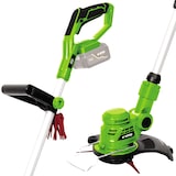 thumbnail of Coupe Bordure sans fil 20V + Taille Haies 20V + 2 Batteries Lithium 2AH EGO LI + Chargeur + Jeu de 20 lames VITO