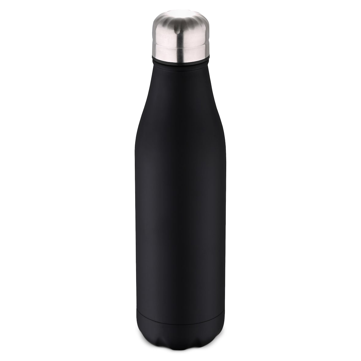 BERGNER - Botella termo cola (500 ml) de acero inoxidable (negro Walking anywhere)