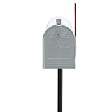 thumbnail of Helloshop26 - Us mailbox boite aux lettres design américain argent pied de support courrier 16_0000330
