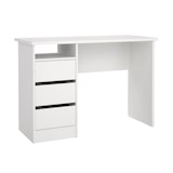 thumbnail of WellHome - Mesa de Escritorio con 3 Cajones en color Blanco 110 x 49 x 76 cm - Júcar White