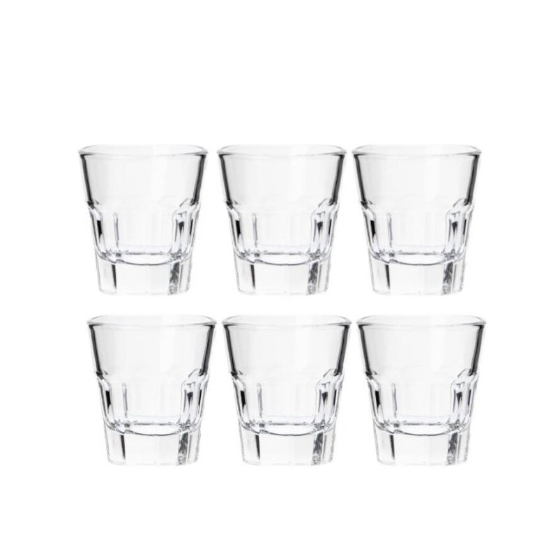 Borgonovo London shot set 6 pz Bicchiere da 4,2 cl Liquore