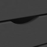 thumbnail of vidaXL Rollschrank mit Schubladen MOSS Grau Massivholz Kiefer