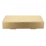 thumbnail of 100 Uds. Cajas para pizza calzone de cartón kraft microcanal  Ref PIZZ001K