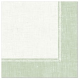 thumbnail of PAPSTAR 50 servetten "ROYAL Collection" 1/4 vouw 40 cm x 40 cm jadegroen "Linum"