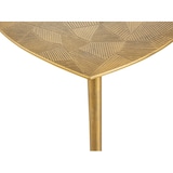 thumbnail of Beistelltisch 4-teilig Metall Dekotisch Alster 40x45x40 cm dreieckig klass. Design silber o. gold : gold