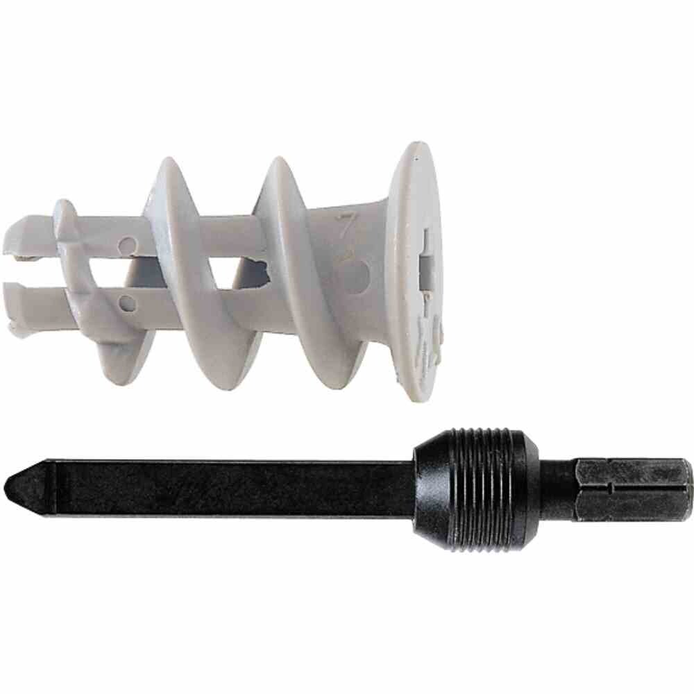 FISCHER GKS  GKS Gipskartondübel Kunststoff mit Spanplattenschraube 4,5 x 35,
