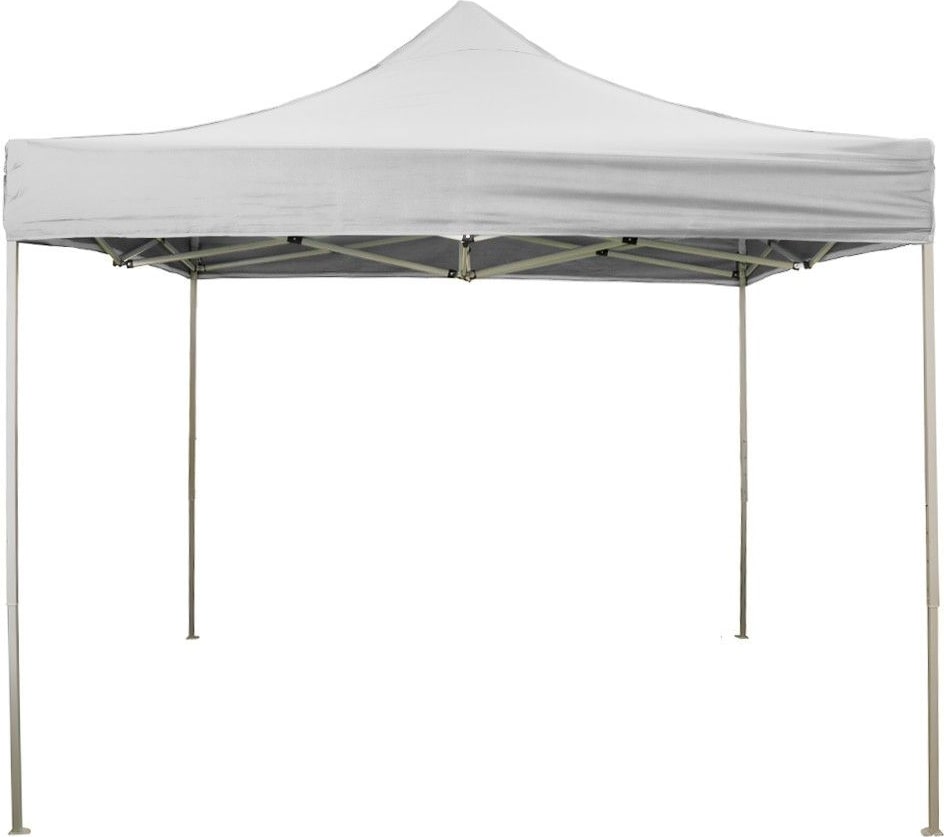 Gazebo richiudibile pieghevole 3 X 2 Bianco ricoperto in PVC impermeabile