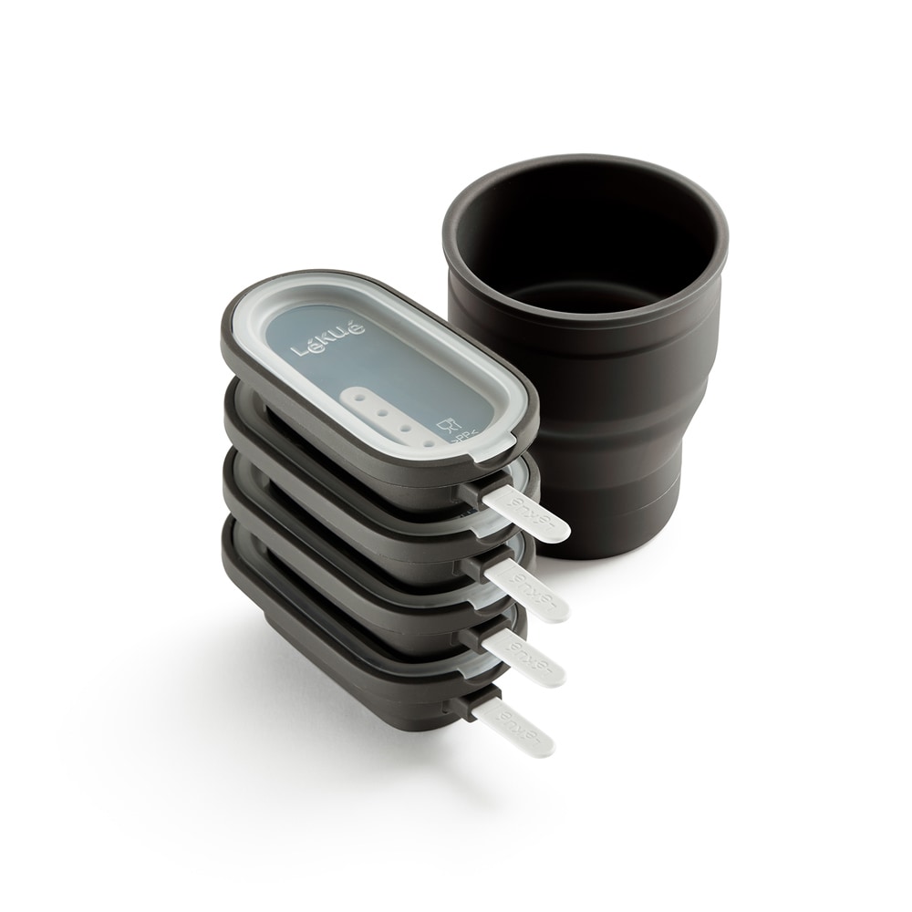 Backformenset classic creamy - Braun Anderes Silikon Lékué 13x6 cm