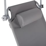 thumbnail of tectake Espreguiçadeira CHLOE  Cinzento