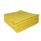 thumbnail of Lingette microfibre jaune 200 g / m² -  38 x 38 cm - vendu au sachet de 10 lavettes - Dewitte