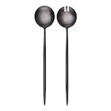 thumbnail of GRÄWE Salatbesteck Provence, schwarz, Edelstahl, Matt