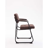 thumbnail of Chaise Visiteur Canada B tissu Marron