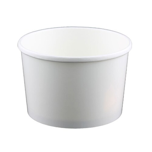 400 Hartpapierbecher Laborbecher Jumboeisbecher Ø 143 x 94 mm 1000 ml Eis weiß