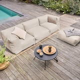 thumbnail of 4-zits modulaire hoeklounge zand