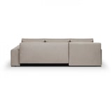 thumbnail of Canapé d'angle convertible réversible + coffre de rangement - Tissu Beige - L 289 x P 94/188 x H 88 cm - INDIAN AUCUNE