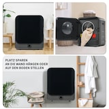 thumbnail of Wäschetrockner 3/4,5 kg mit 830W in Grau, 5 Trocknungsprogrammen und Überhitzungsschutz – platzsparend und energieeffizient für jeden Haushalt