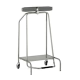 thumbnail of Tournus-afvalzakhouder met klem. Op wielen. Voor zakken van 110 liter.  Afmetingen b x d x h: 450 x 535 x 900 mm