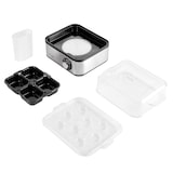 thumbnail of Adler AD 4486 Cuociuova elettrico per 8 uova, acciaio inox, tempo di cottura regolabile, 800W, Argento