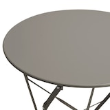 thumbnail of SVITA BERLIN Bistroset Metalen Zitgroep Balkon Opvouwbare Tafel Stoelen Taupe