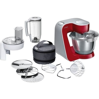 Bosch MUM58720 Universal-Kuechenmaschine CreationLine Deep Red