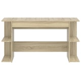 thumbnail of vidaXL Schreibtisch Sonoma-Eiche 140x50x75 cm Holzwerkstoff