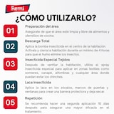 thumbnail of Remi Hogar Pack Productos Anti Chinches Cama | Laca Insecticida rastreros | Spray Especial Tejidos (Elimina Pulgas y Ácaros) | Bombas descarga total