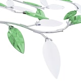 thumbnail of vidaXL Deckenleuchte mit Acrylglas-Blätter für 5 x E14-Lampen Grün