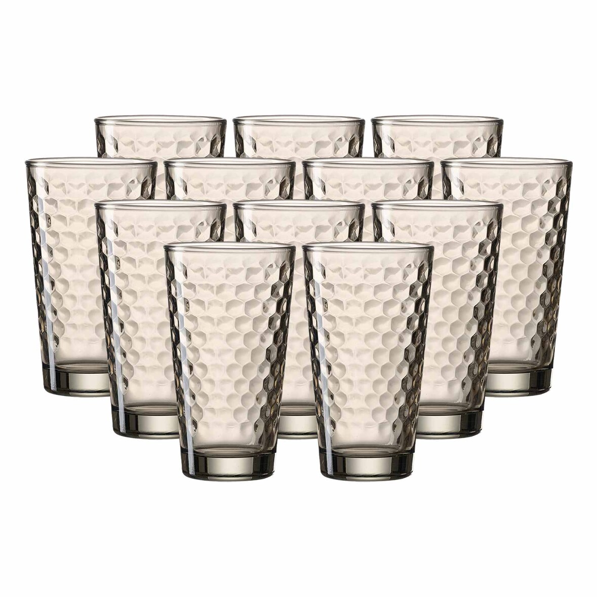 Ritzenhoff & Breker Favo Longdrinkglas 400 ml braun 12er Set