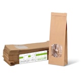 thumbnail of greenbox - Bruine blokzakken met venster & clipband, S, 500 St.