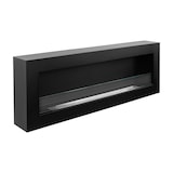 thumbnail of Chimenea de bioetanol de pared SIENA 120 negra 120x40