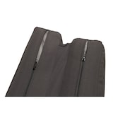 thumbnail of Aluminium Lounge-Gartenliege HWC-M63, Sonnenliege Bali-Liege Outdoor-Bett Daybed, 10cm-Polster 200cm ~ dunkelgrau