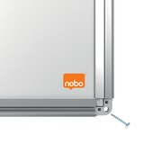 thumbnail of Nobo Magnetisch emaille whiteboard 3000x1200mm met hoekbevestiging