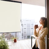 thumbnail of Relaxdays Senkrechtmarkise, 250 x 160 cm, Außenrollo mit Kurbel, Sonnenschutz & Sichtschutz, Balkon & Terrasse, beige